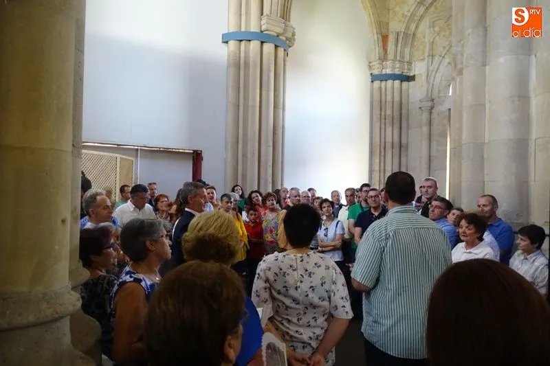 Inauguración de la muestra En el principio