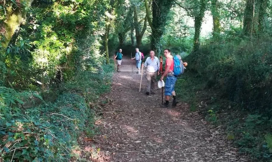 Foto 7 - Cinco mirobrigenses afrontan el Ep&iacute;logo del Camino de Santiago  