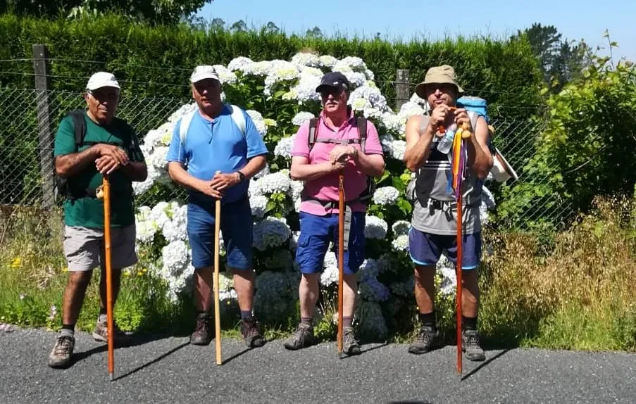 Cinco mirobrigenses afrontan el Epílogo del Camino de Santiago  