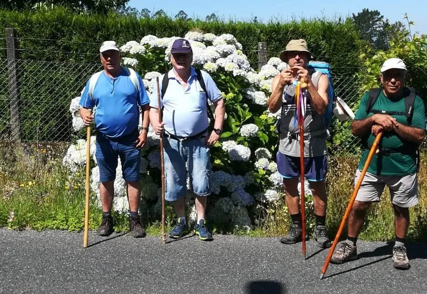 Foto 8 - Cinco mirobrigenses afrontan el Ep&iacute;logo del Camino de Santiago  