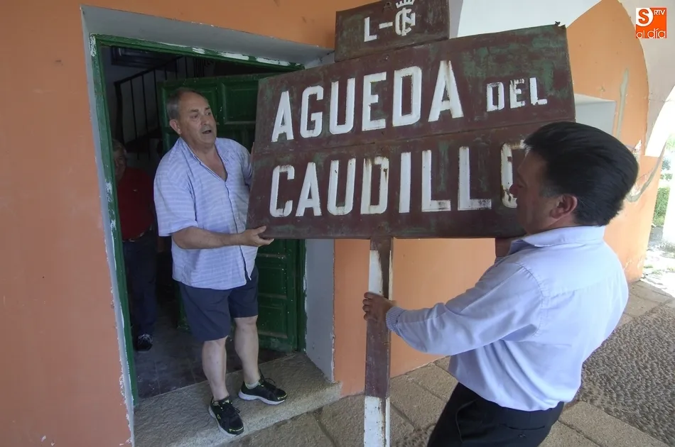 Foto 3 - Telecinco entrevista al alcalde de &Aacute;gueda al hilo de la exhumaci&oacute;n de los restos de Franco  