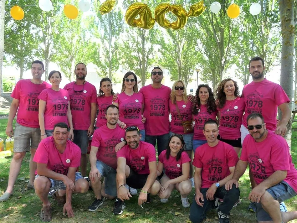 Los Quintos del 78 celebran sus 40 años