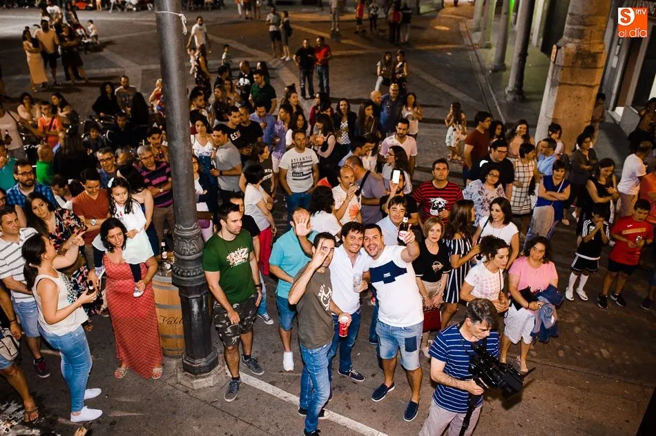 La Plaza Mayor fue el epicentro del concierto y la fiesta de aniversario