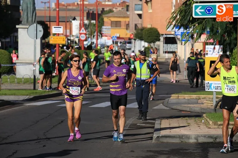Imagen de una de las carreras populares disputadas en Salamanca.