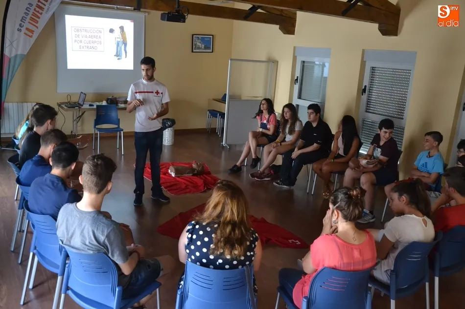 Foto 3 - Un total de 18 j&oacute;venes reciben formaci&oacute;n en primeros auxilios  