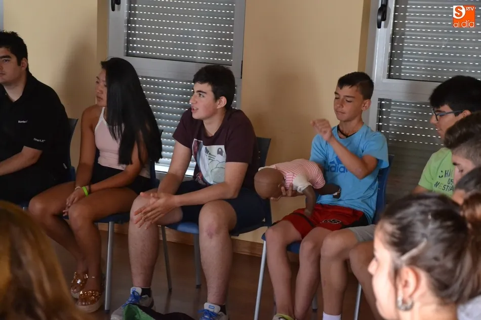 Foto 2 - Un total de 18 j&oacute;venes reciben formaci&oacute;n en primeros auxilios  