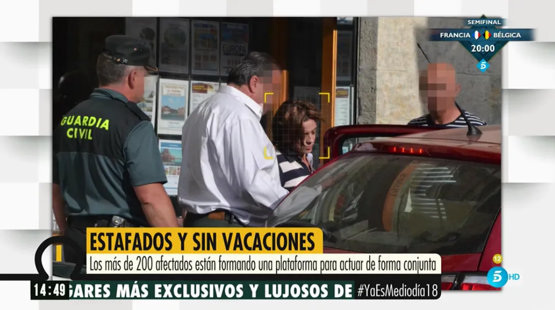 Foto 2 - Telecinco repite conexi&oacute;n en directo con Mir&oacute;briga por el caso de la agencia de viajes  