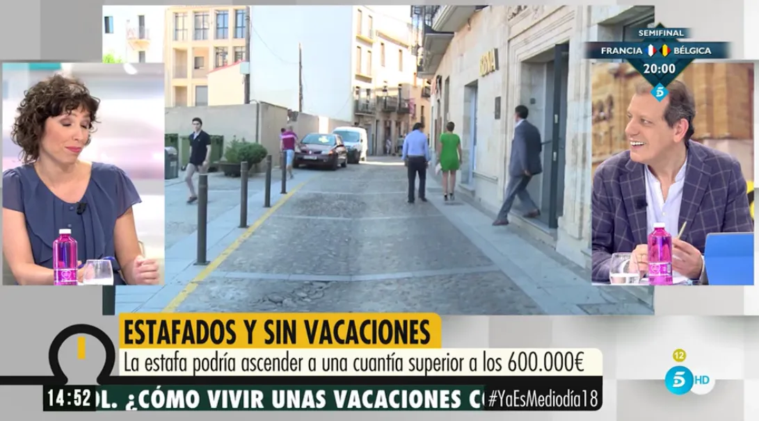 Foto 4 - Telecinco repite conexi&oacute;n en directo con Mir&oacute;briga por el caso de la agencia de viajes  