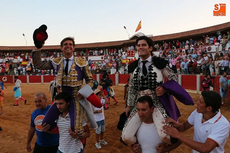 El Juli, que actuará el 18, y José Garrido, que lidiará el 17 de agosto, salieron a hombros el pasado año en Guijuelo