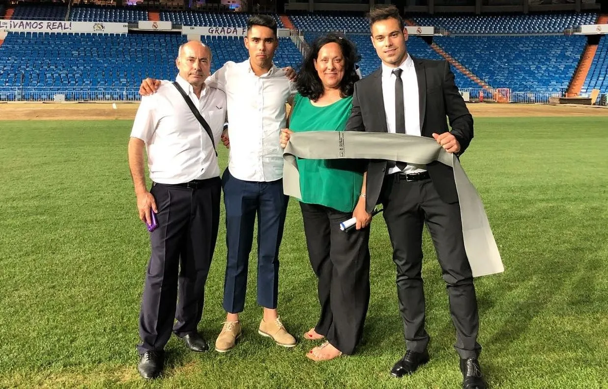El joven mirobrigense Víctor Gómez Sánchez se gradúa en la Escuela Universitaria Real Madrid  