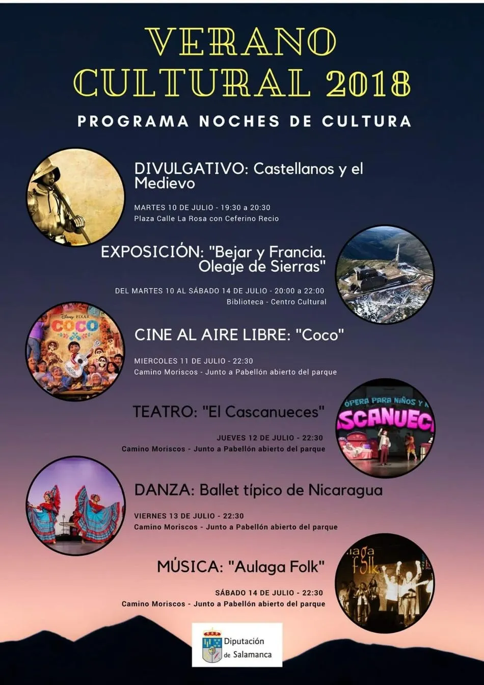 Foto 3 - Castellanos de Moriscos arranca su programa cultural de verano con cine al aire libre,...
