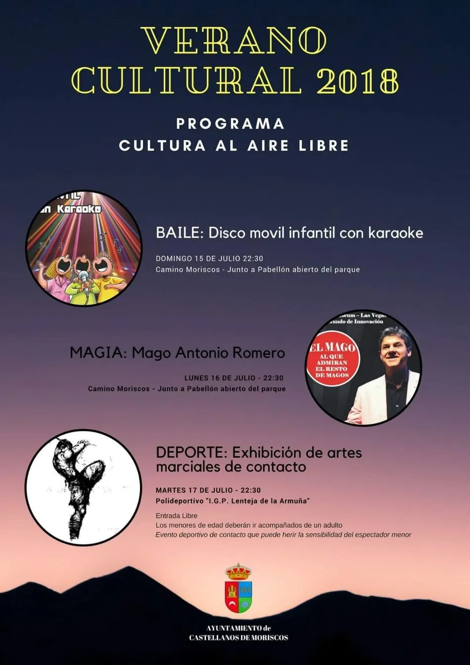 Foto 2 - Castellanos de Moriscos arranca su programa cultural de verano con cine al aire libre,...