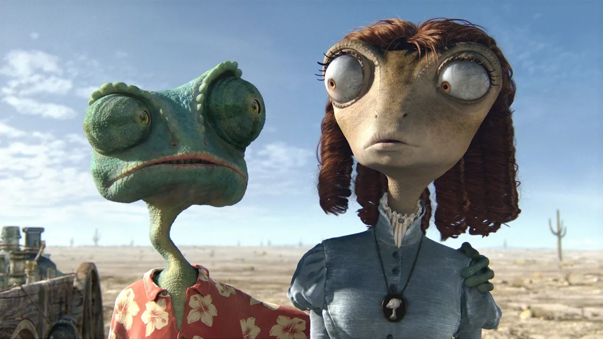 Fotograma de la película Rango
