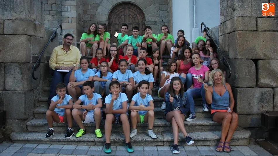 Arranca el Gran Prix en Vitigudino con la participación de 32 niños divididos en cuatro equipos / MARIBEL