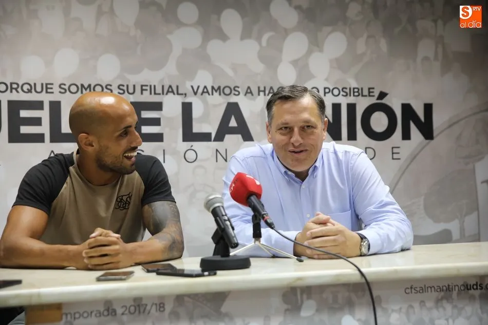 Foto 5 - H&eacute;ctor G&oacute;mez confirma su apuesta por el CF Salmantino UDS, con la ilusi&oacute;n &ldquo;de un ni&ntilde;o...