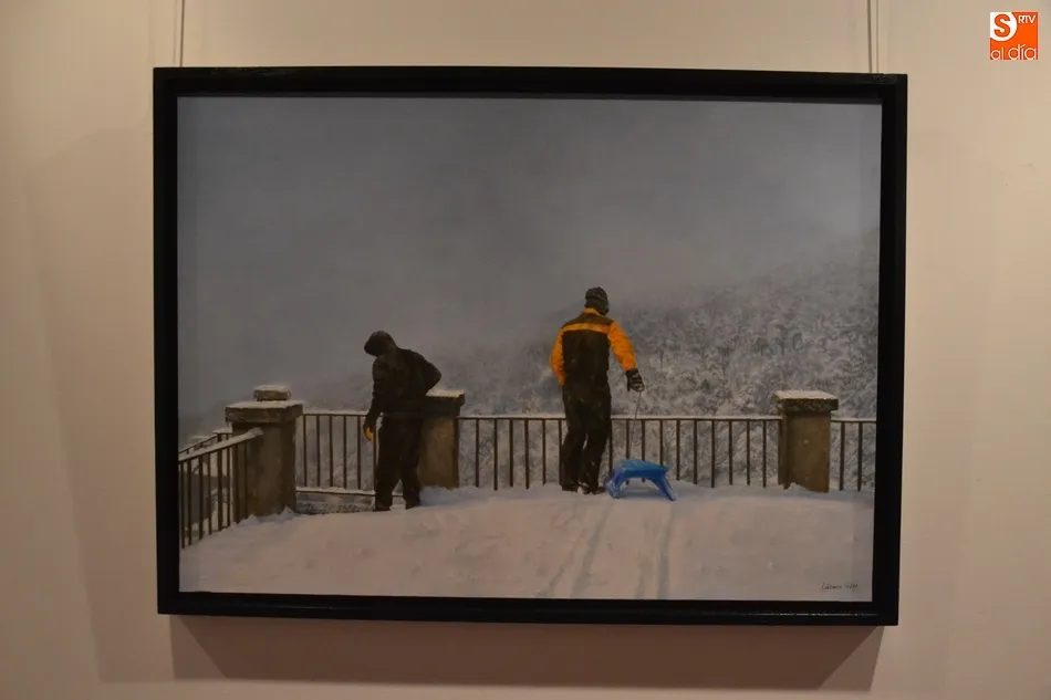 Foto 9 - Paisajes acu&aacute;ticos y nevados llegan hasta la Casa de la Cultura  