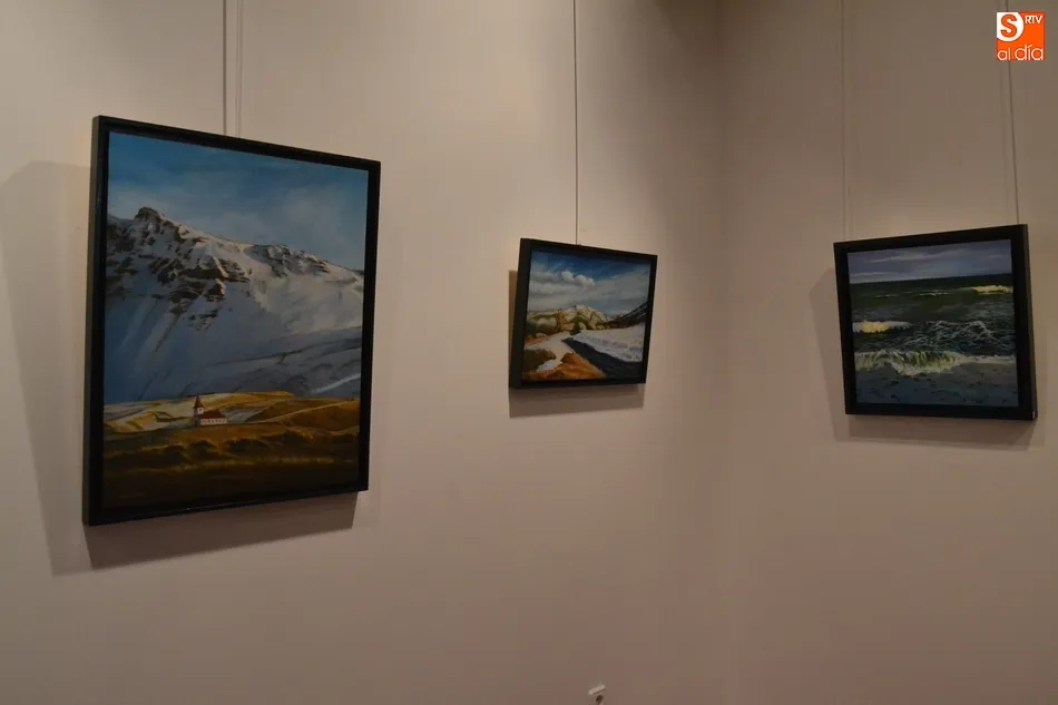 Foto 8 - Paisajes acu&aacute;ticos y nevados llegan hasta la Casa de la Cultura  