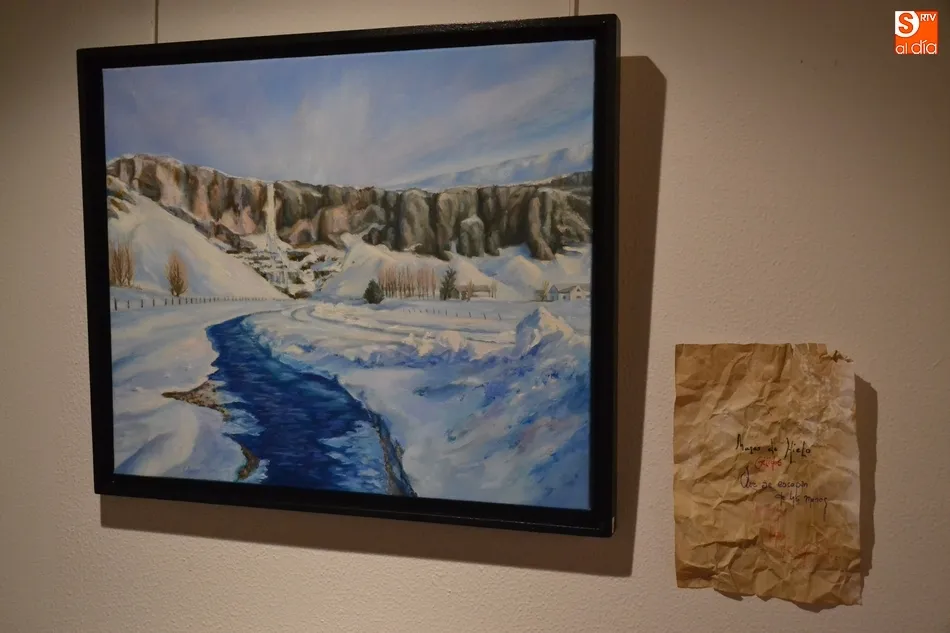Foto 5 - Paisajes acu&aacute;ticos y nevados llegan hasta la Casa de la Cultura  
