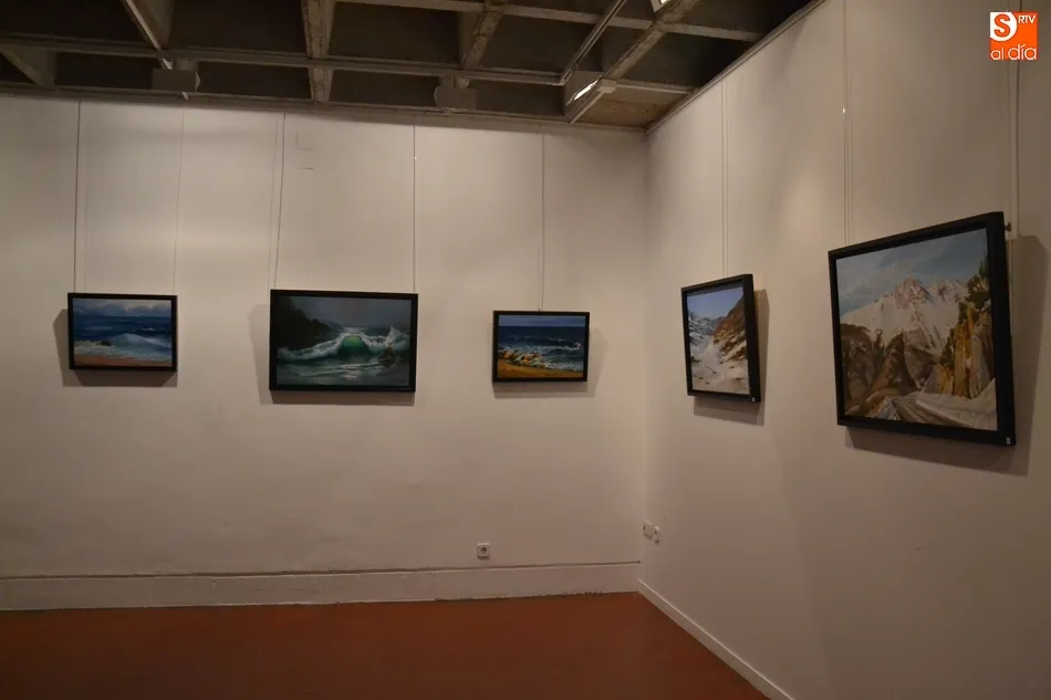 Foto 6 - Paisajes acu&aacute;ticos y nevados llegan hasta la Casa de la Cultura  
