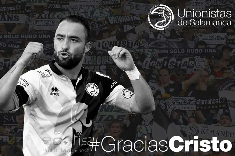 Cristo, jugador de Unionistas durante dos campañas.