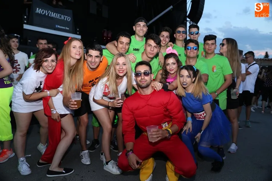 El recorrido de peñas contó con una gran animación
