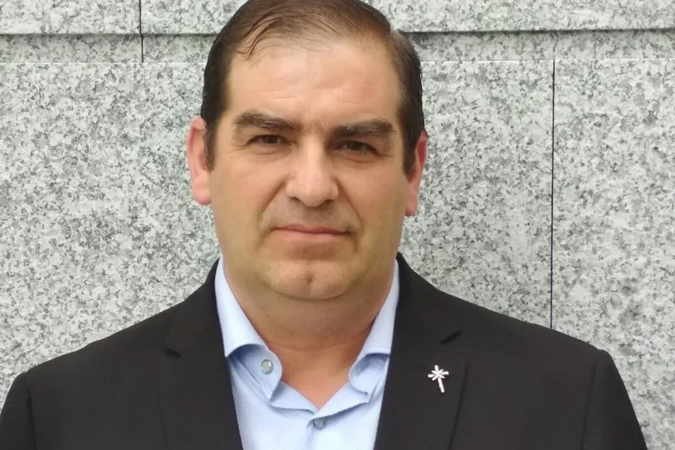 Manuel González, nuevo presidente de la Hermandad del Cristo del Amor y de la Paz.