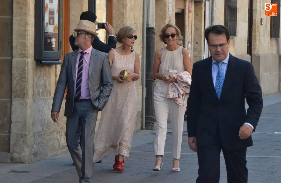 Foto 11 - Expectaci&oacute;n y gran despliegue de seguridad por la boda de una hija del presidente de Iberdrola  