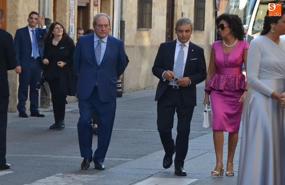 Foto 8 - Expectaci&oacute;n y gran despliegue de seguridad por la boda de una hija del presidente de Iberdrola  