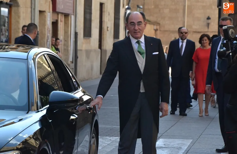 Foto 4 - Expectaci&oacute;n y gran despliegue de seguridad por la boda de una hija del presidente de Iberdrola  
