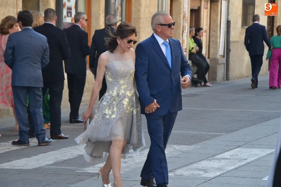Foto 7 - Expectaci&oacute;n y gran despliegue de seguridad por la boda de una hija del presidente de Iberdrola  
