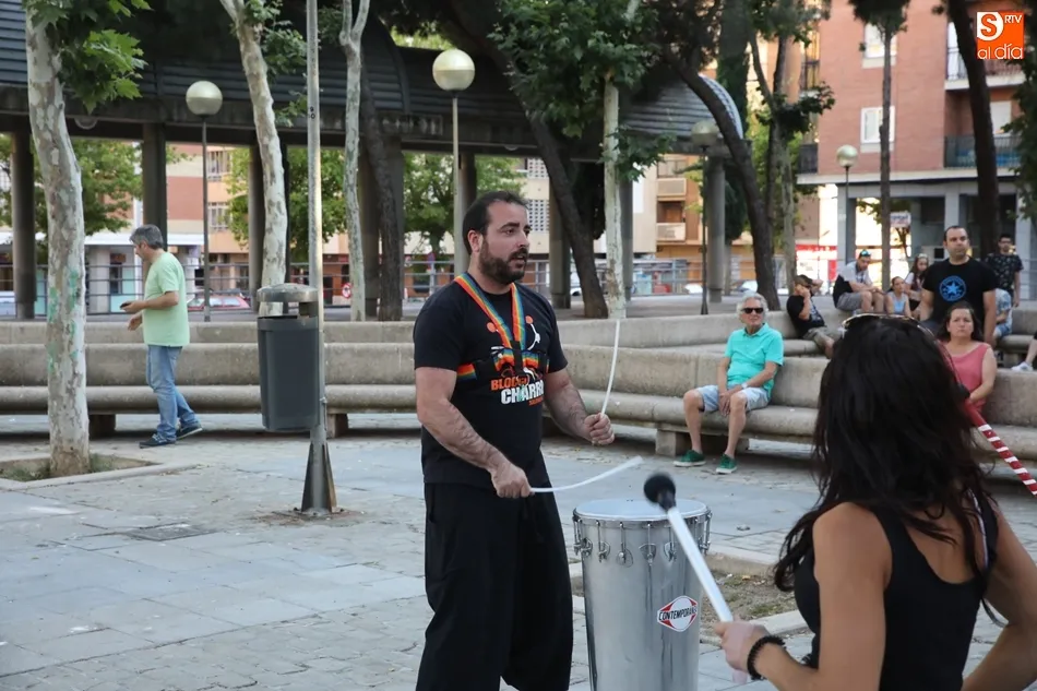 Foto 3 - Blocco Charro pone ritmo al s&aacute;bado en la Plaza Barcelona