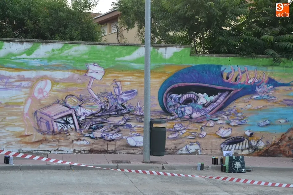 Foto 10 - CROMA crea un mural gigante en la calle Caridad  