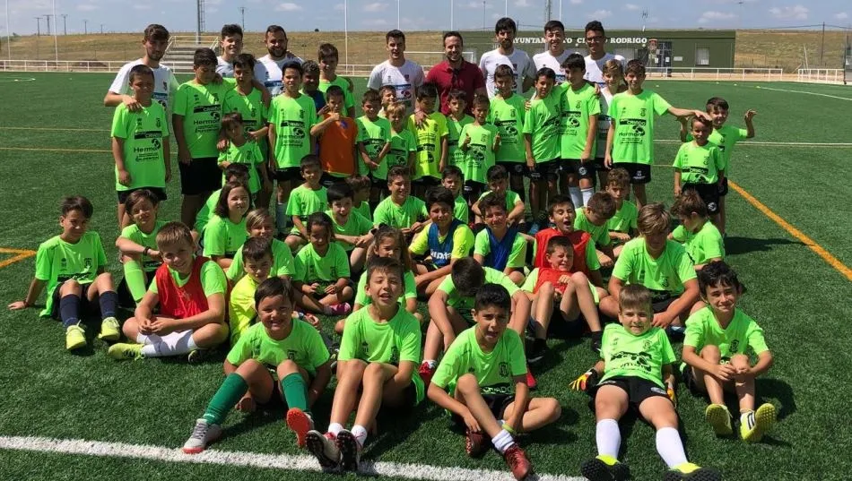 El concejal de Deportes visita el Miróbriga Campus en el inicio de su última semana  