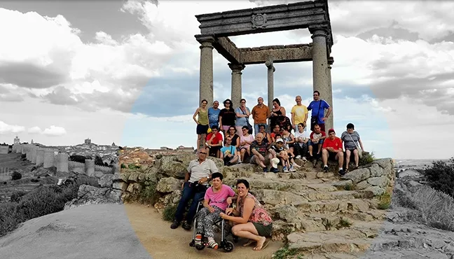 Acopedis ha visitado las piscinas naturales de Navaluenga y Ávila capital
