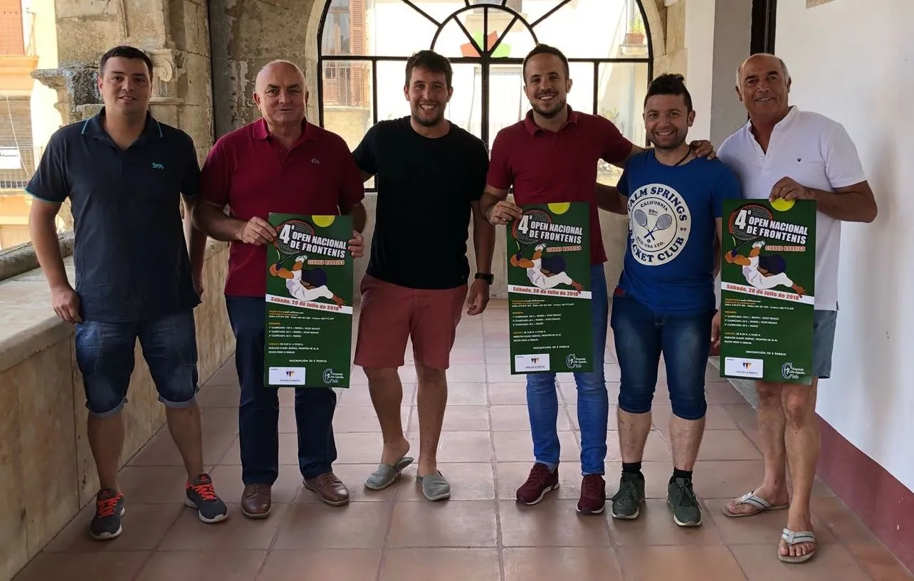 El mes de julio se despedirá a nivel deportivo con el IV Open Nacional de Frontenis  