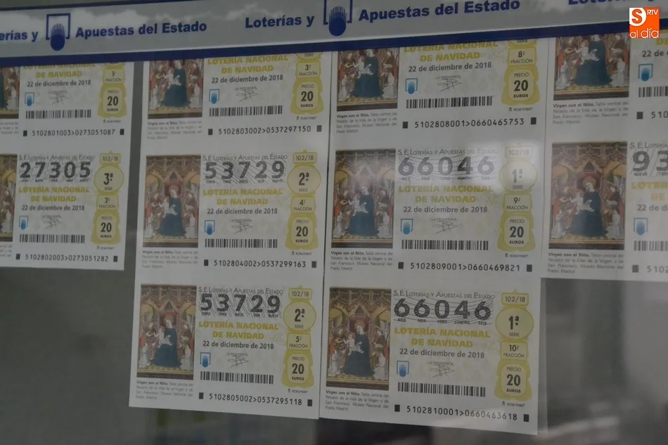 Foto 2 - Las administraciones mirobrigenses ya tienen a la venta la Loter&iacute;a de Navidad  