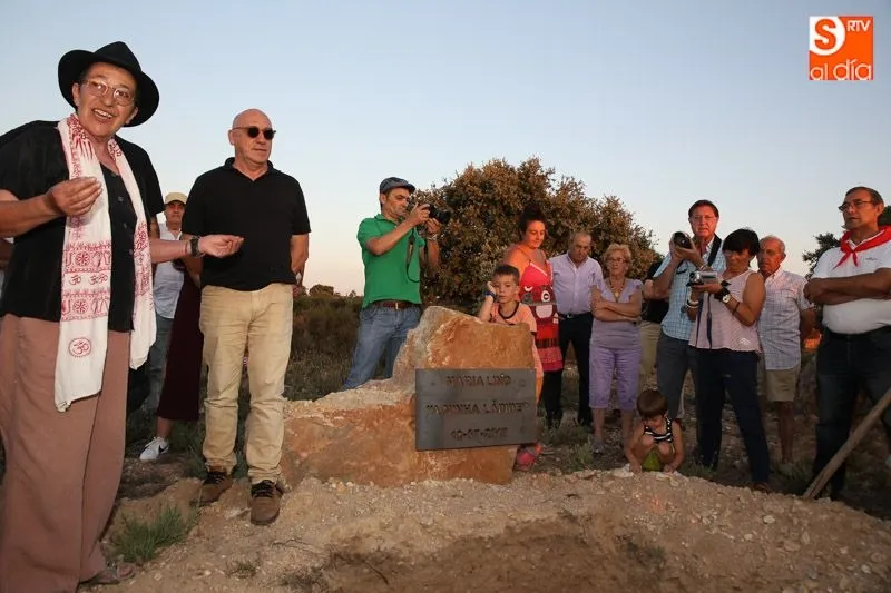 Enterramiento de la obra de Maria Lino en el Cementerio de Arte, en la anterior edición del PAN