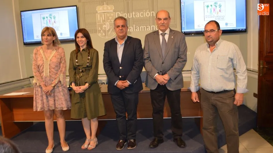 Representantes de la Diputación, de la USAL y de los municipios participantes han presentado el programa