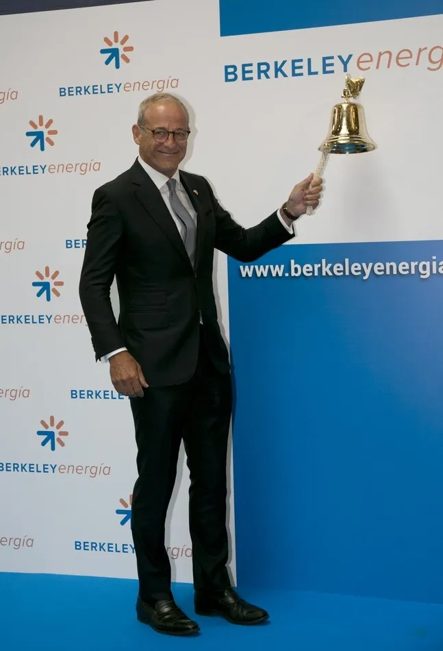 Foto 6 - Berkeley Energ&iacute;a debuta en la Bolsa espa&ntilde;ola y se convierte en la &uacute;nica empresa minera cotizada  