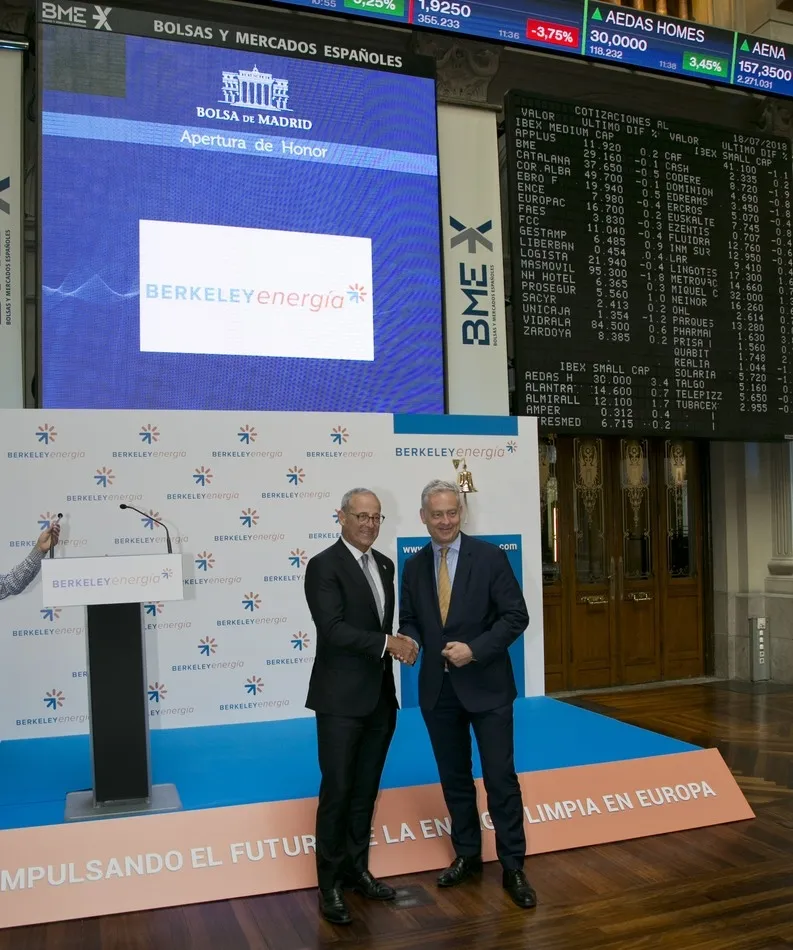 Foto 4 - Berkeley Energ&iacute;a debuta en la Bolsa espa&ntilde;ola y se convierte en la &uacute;nica empresa minera cotizada  