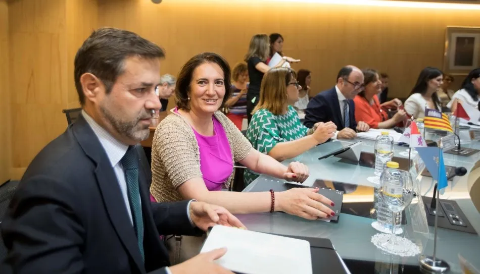 La consejera de Cultura y Turismo, María Josefa García Cirac, en el Pleno de la Conferencia Sectorial de Turismo