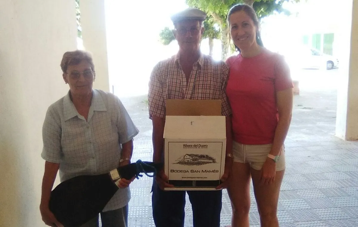 Momento de la entrega de los premios