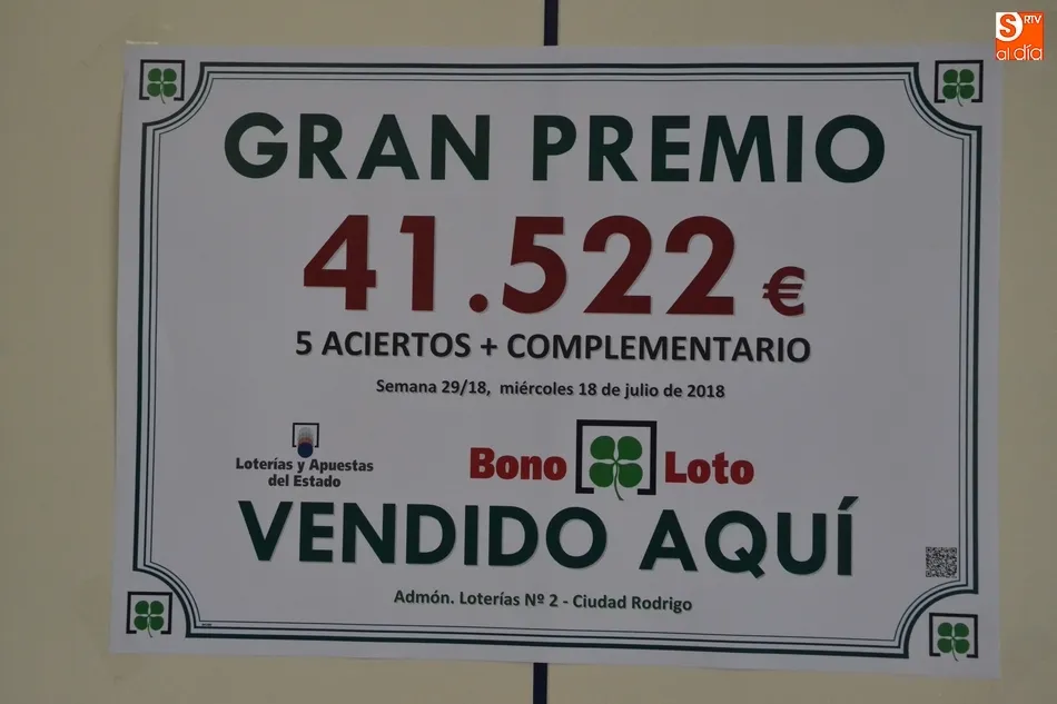 Foto 2 - La Administraci&oacute;n de Loter&iacute;as N&ordm;2 reparte un premio de 41.522&euro; con la Bonoloto  