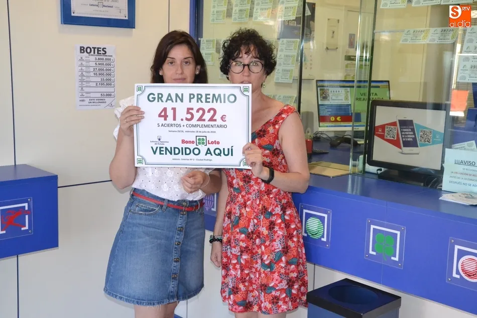 La Administración de Loterías Nº2 reparte un premio de 41.522€ con la Bonoloto  