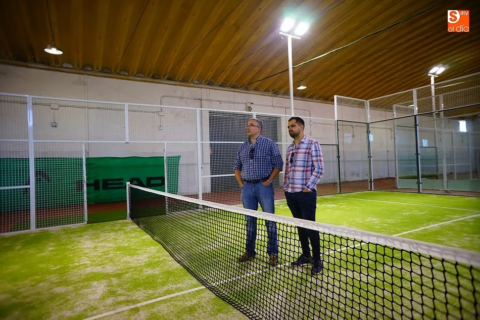 Foto 3 - Las nuevas pistas de p&aacute;del est&aacute;n listas para su uso