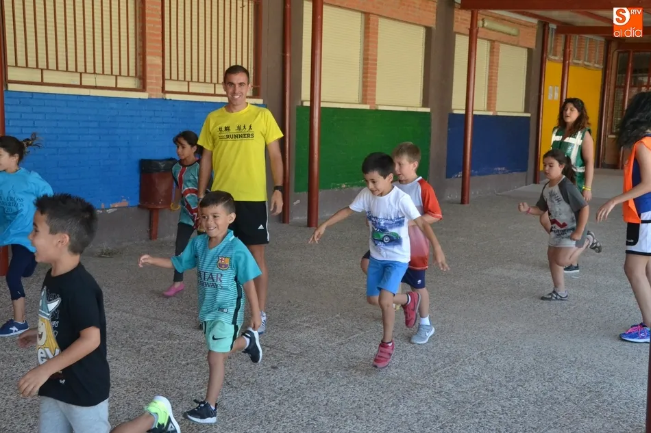Foto 6 - Los ni&ntilde;os de Conciliamos entrenan con tres deportistas profesionales  