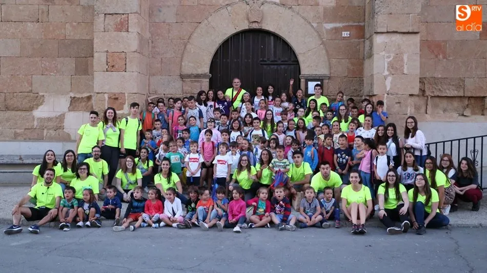 Moríñigo recibió la visita de la Escuela de Verano este jueves