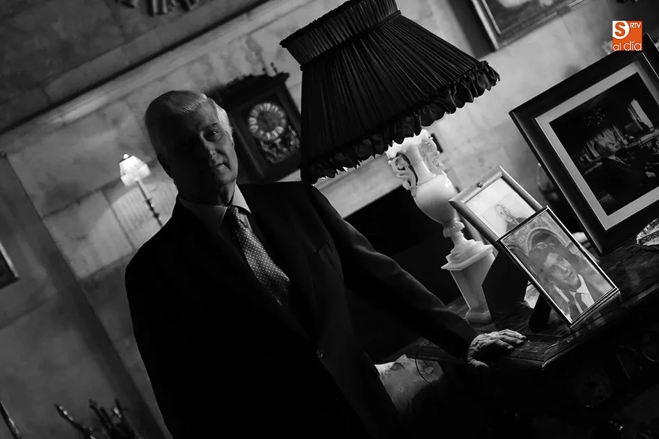 El duque de Alba en su última visita al Palacio de Monterrey