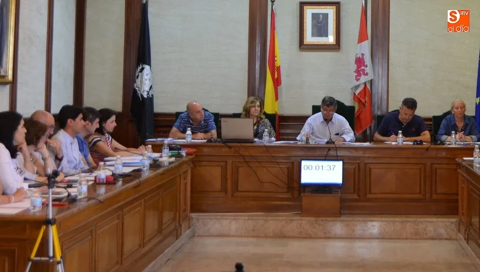 Equipo de Gobierno Popular en el pleno de julio