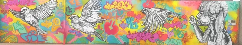 Foto 4 - R&aacute;gama, capital del arte urbano m&aacute;s despierto y llamativo gracias a su III Certamen de Pintura en ...